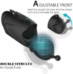 Hellofuntoys 2-Motor Penis Glans Training 10-Vibration Masturbation Cup