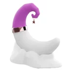 Moon Sucking and Vibrating Dildo