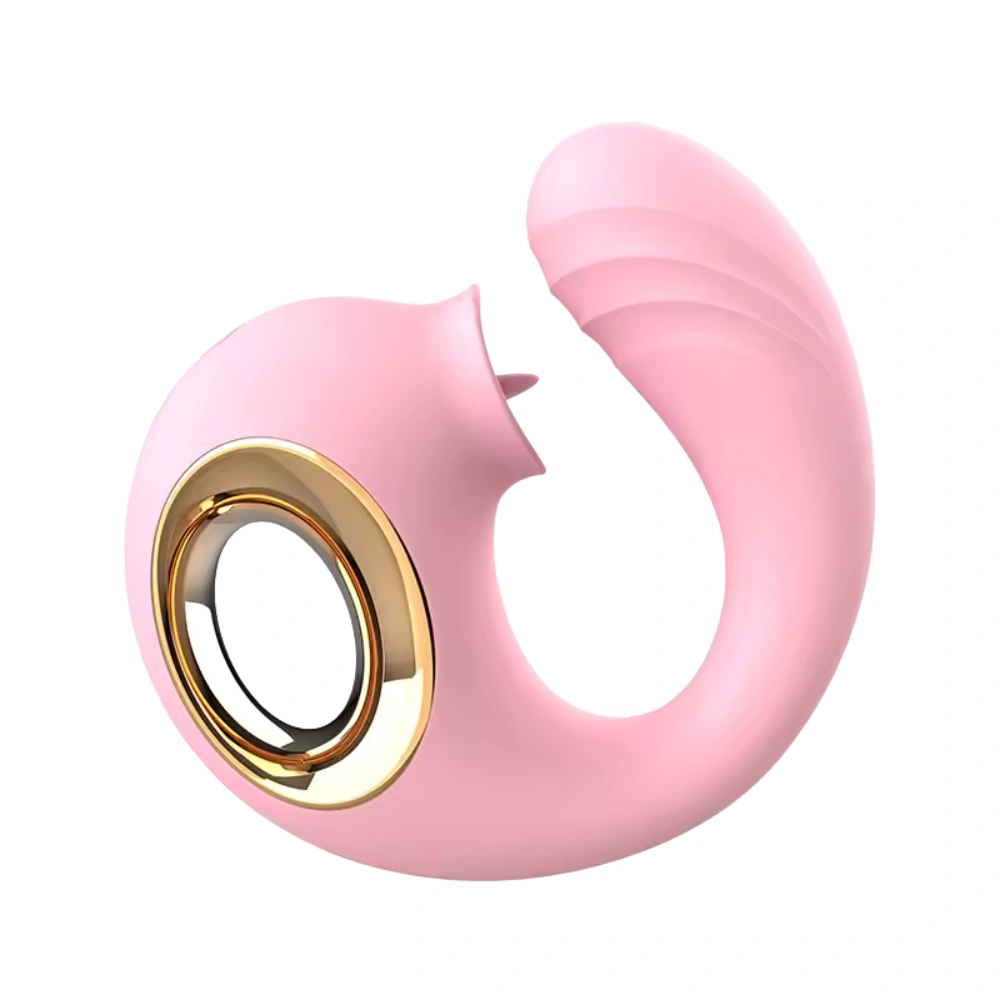 G-Spot With Licking Dolphin Vibrator